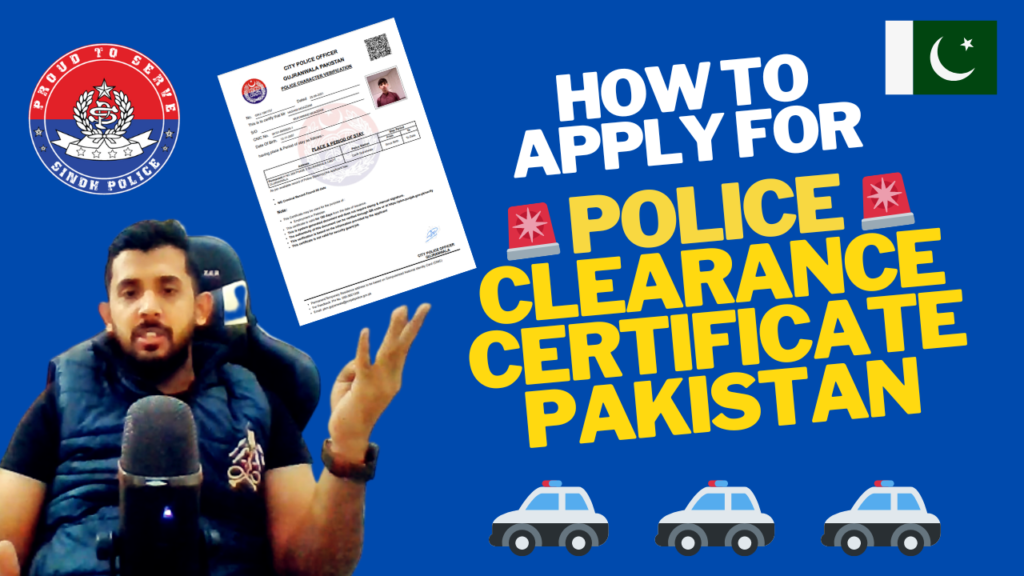Police Clearance Certificate Pakistan ⋆ Nabeel Mukhtar Hussain